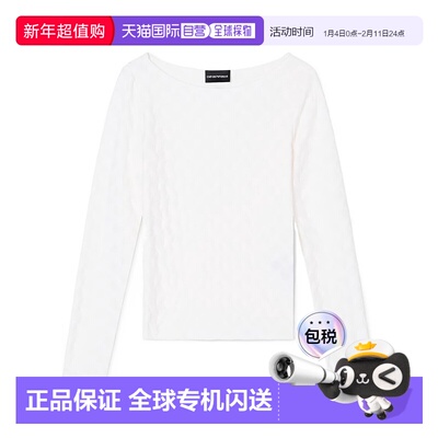 1h可退 香港直邮Emporio Armani 长袖针织套衫 EW001993AF16062