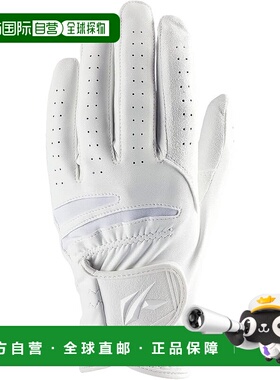 【日本直邮】Kasco SF-2518 纳米钉高尔夫手套 白色