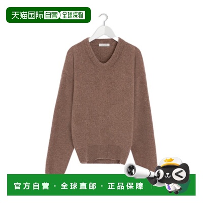香港直邮Lemaire 宽松V领毛衣 TO1417 LK107针织长袖