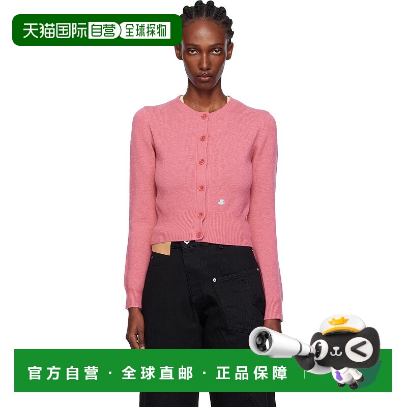 1h可退 香港直邮潮奢 J.W. Anderson 女士 粉色 Contrast Embroid