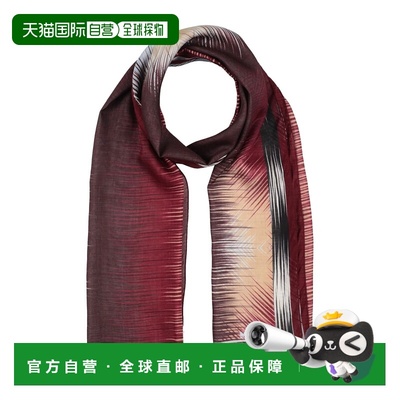 1h可退 香港直邮MISSONI 米索尼 女士 Foulards 围巾 red红色 舒