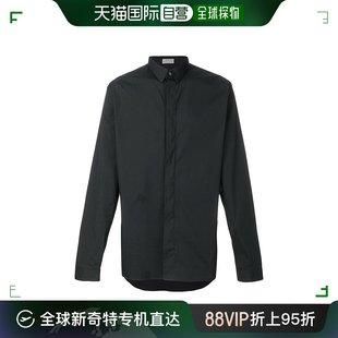 863C569B1223900 自营｜Dior迪奥长衬衣时尚 休闲翻领黑色衬衫