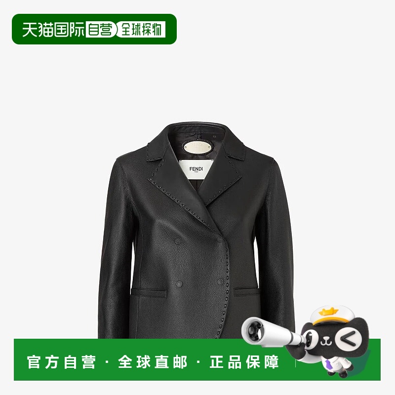 1h可退 香港直邮FENDI 女士外套 FPJ892ARTZF0GME AW2025 黑色 Fe