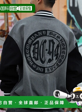 1h可退 日本直邮DC男女同款宽松版型刺绣丹宁夹克 DJK261002