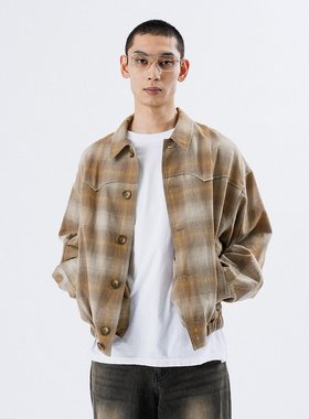 PENDLETON x M 格纹休闲夹克 2024BMYL24000