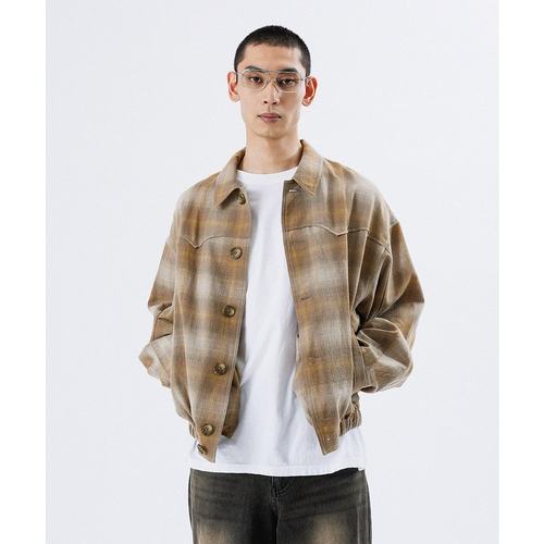 PENDLETON x M 格纹休闲夹克 2024BMYL24000