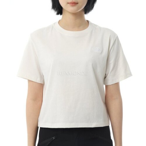 韩国直邮The North Face 女士 Evolution 简约圆顶露脐宽松短袖T