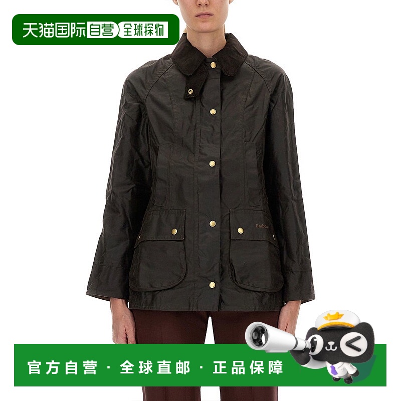 1h可退 香港直邮潮奢 Barbour 巴伯尔 女士 长袖休闲夹克 LWX0667