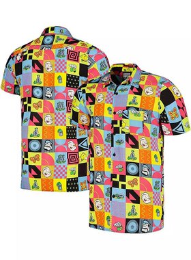 美国直邮Reason男士T恤短袖上装简约时尚 舒适透气 个性潮流男装