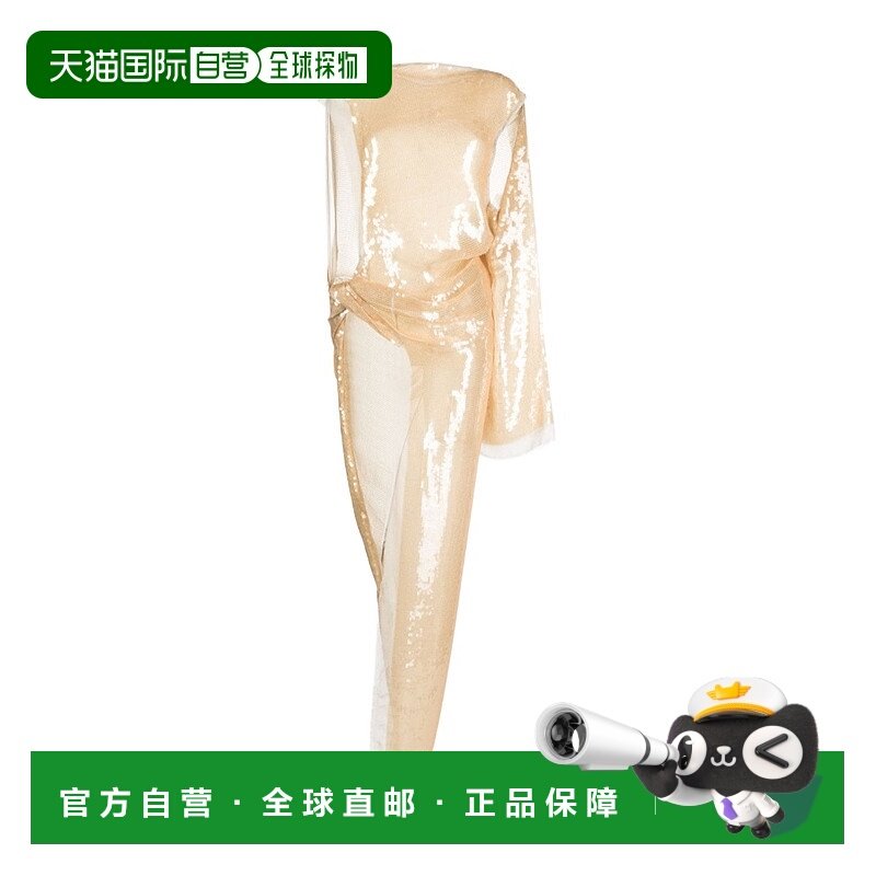 香港直邮Rick Owens 不对称连衣裙 RO01C5580SEM10854