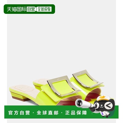香港直邮ROGER VIVIER 罗杰 维维亚 女士 Love 45 漆皮凉拖 00081