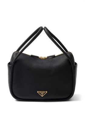 潮奢 Prada 普拉达 女士 DARLING 黑色皮革手袋 1BA451OVO2CYS