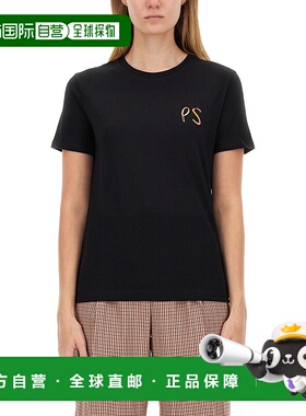 1h可退 香港直邮潮奢 Paul Smith 女士 带LogoT恤 W2RG799NP48427