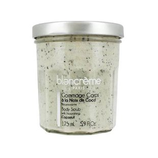 欧洲直邮blancreme椰子身体磨砂膏不刺激不油腻滋润肌肤清爽175ml
