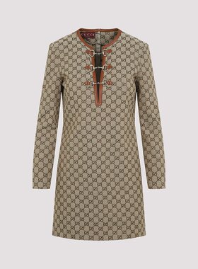 GUCCI 女士连衣裙 820404Z8BZA2190 SS2025 绿色 ABITI