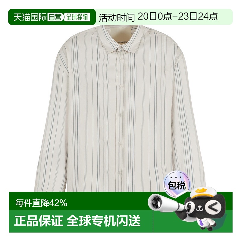 香港直邮Emporio Armani 长袖衬衫 EM001088AF14810阿玛尼