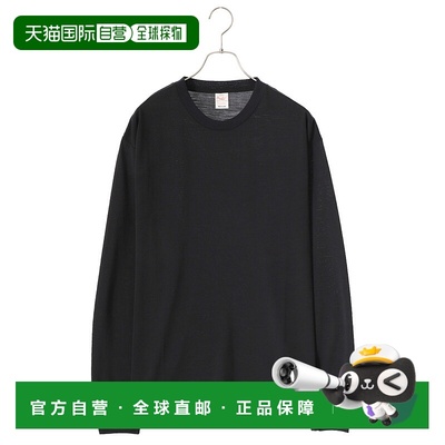 日本直邮Toyo Enterprises GOLD 夏季羊毛长袖T恤 长T恤 夏季黑色