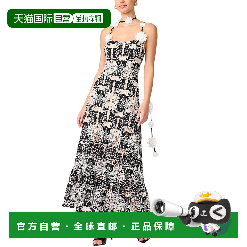 自营ELLIATT Jolie Midi Dress - white 美国奥莱直发连衣裙吊带图片