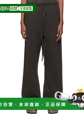 1h可退 香港直邮潮奢 Essentials 女士 黑色 1977 运动裤 130BT21