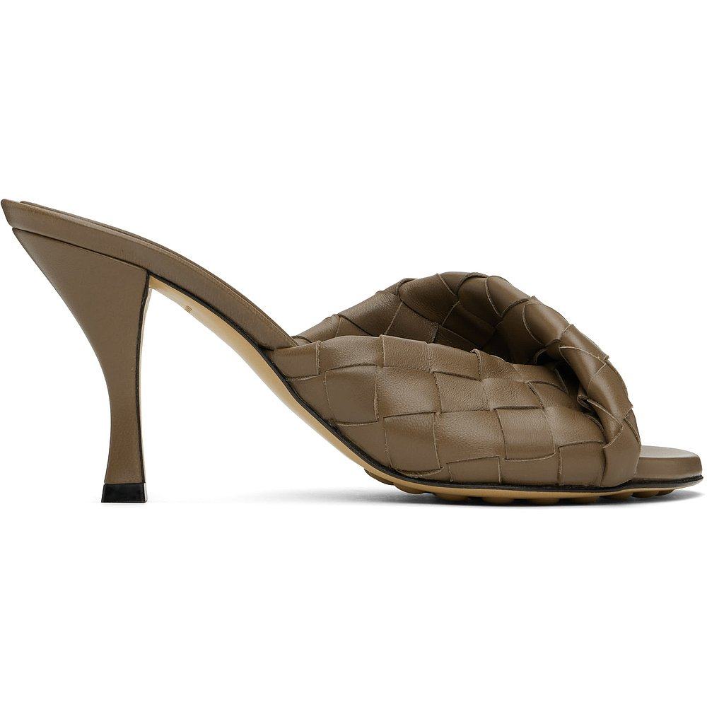 潮奢 Bottega Veneta 葆蝶家 女士 棕色 Blink 凉鞋 796455V2ED0