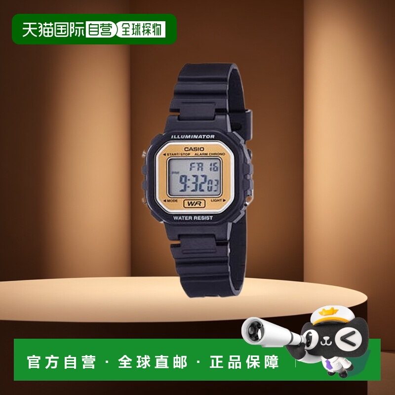 【日本直邮】CASIO时尚潮流经典百搭学生卡西欧手表LA-20WH-9A黑