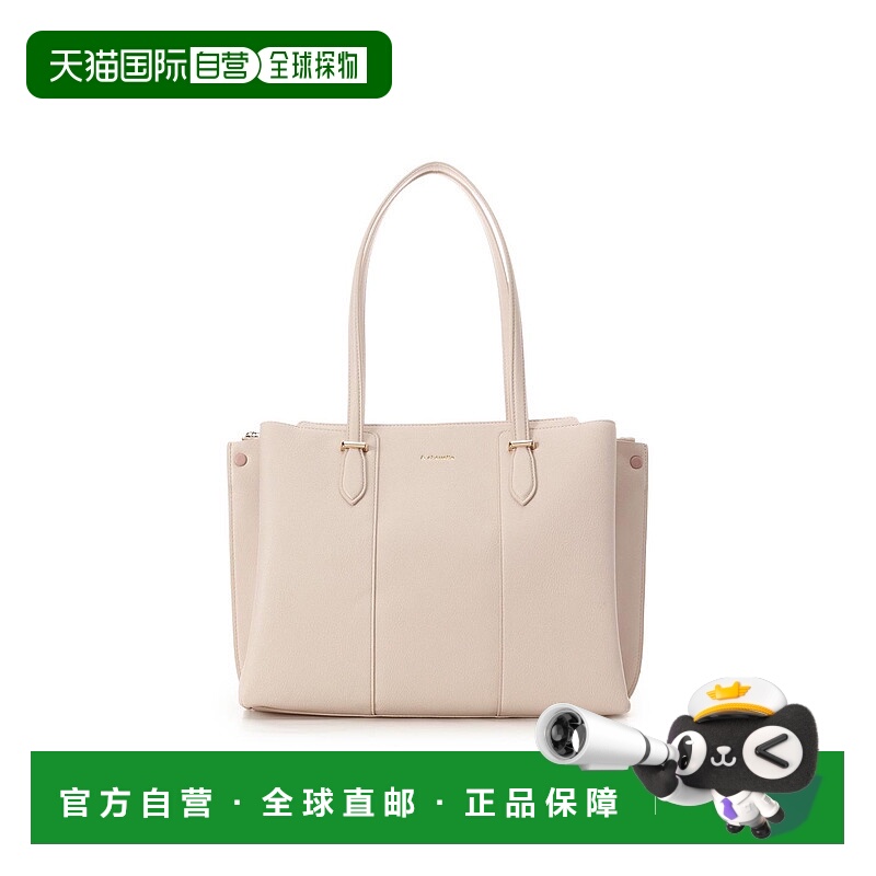 1h可退 日本直邮& chouette 女装 三层A4托特包 通勤通学 金色五