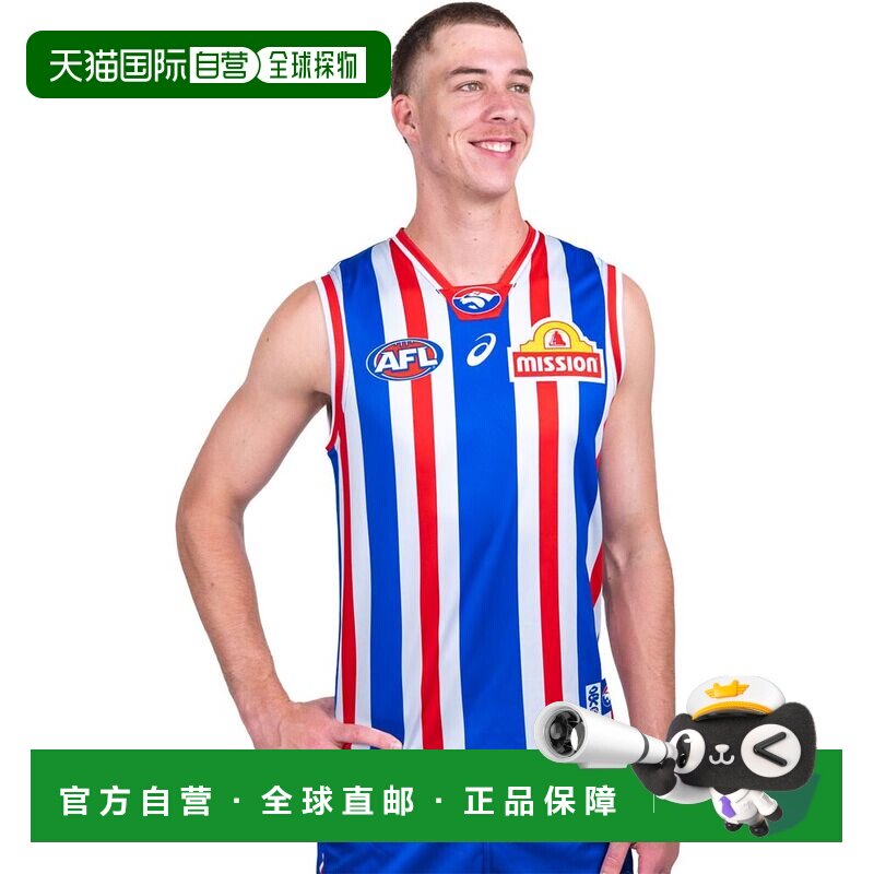 澳大利亚直邮Asics 西式斗牛犬男式2026复古球衣