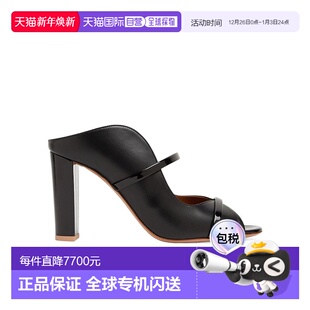 NORAH8529BLACK 徽标高跟凉鞋 香港直邮Malone Souliers