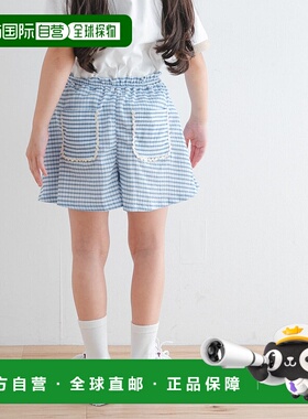 1h可退 日本直邮URBAN RESEARCH DOORS 儿童格纹A字短裤 DRA534G5