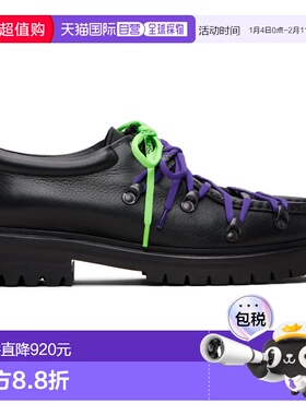 1h可退 香港直邮off-white 男士 黑色 Heritage Leather 德比鞋 O