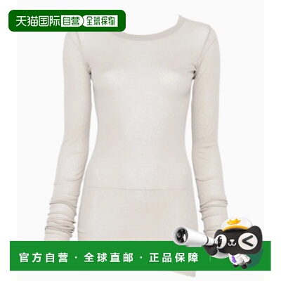 1h可退 香港直邮rick owens 瑞克 欧文斯 女士 T恤 RP02E4202RJR0