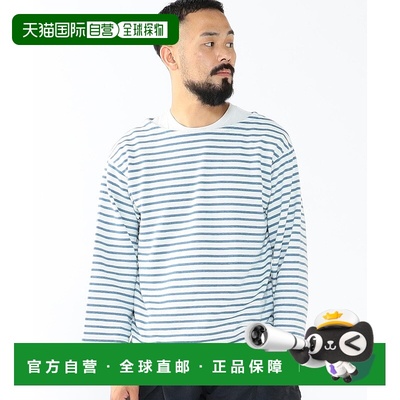 1h可退 日本直邮REMI RELIEF男士別注Cotton Basque半袖衬衫 优雅