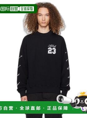 1h可退 香港直邮潮奢 off-white 男士 黑色 23 Skate 套头衫 OMBA