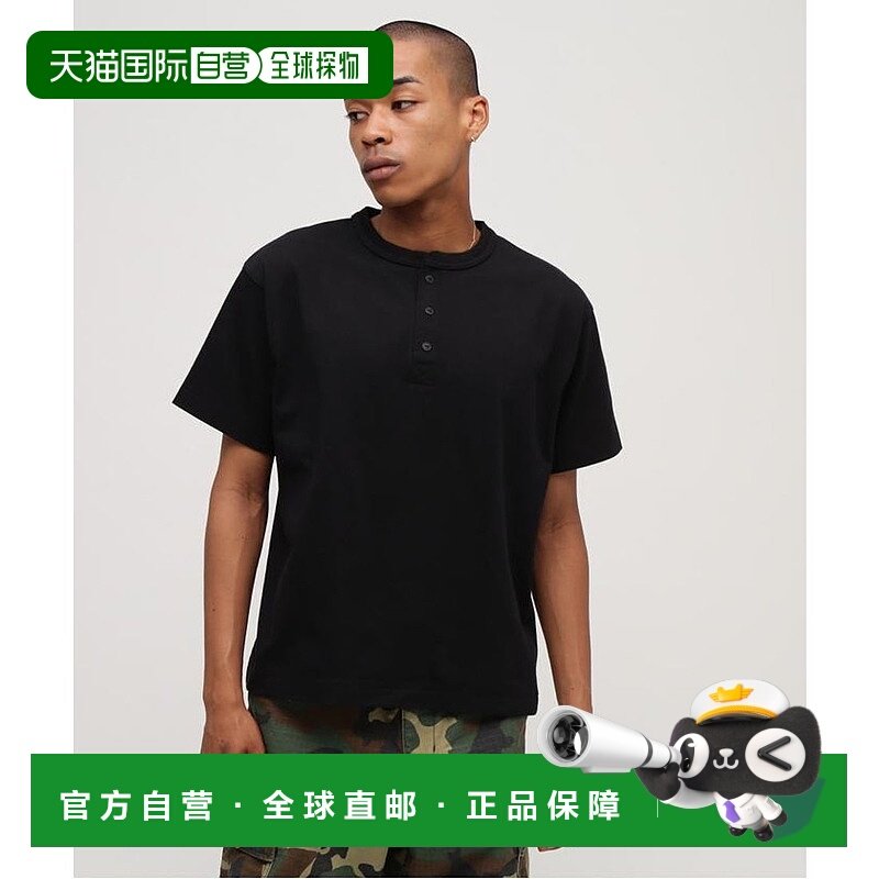 日本直邮AVIREX PACK TEE HENLEY NECK 短袖T恤 [AV1129EM026045]