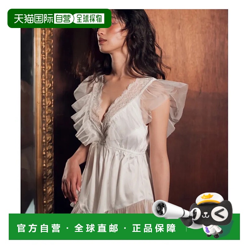 1h可退 日本直邮RAVIJOUR 女士轻盈透明感罗曼蒂克连体衣 舒适挺