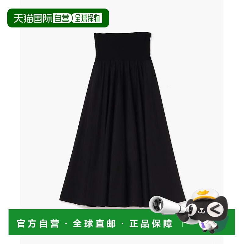1h可退 日本直邮agnes b. 女士常规棉布长裙 UBL1 JUPE 夏季轻盈