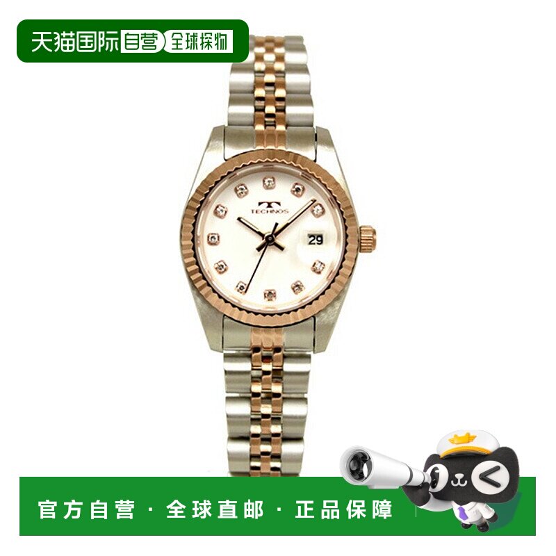 日本直邮T6929PW TECHNOS 女士手表