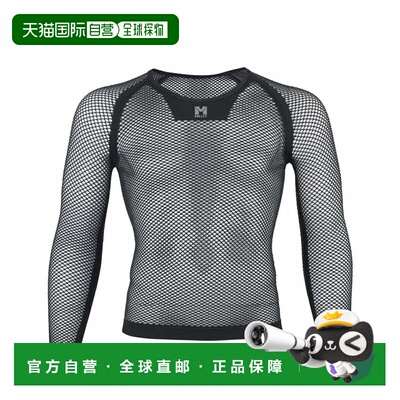 日本直邮Millet 男士户外半袖打底衫 DRYNAMIC MESH 3/4 SLEEVE C