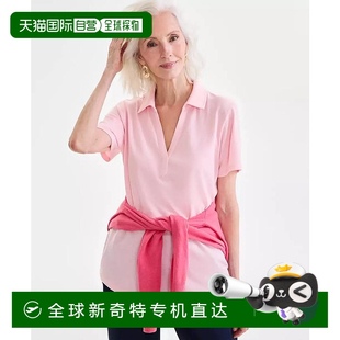针织 美国直邮 短袖 Polo衫 style 女士