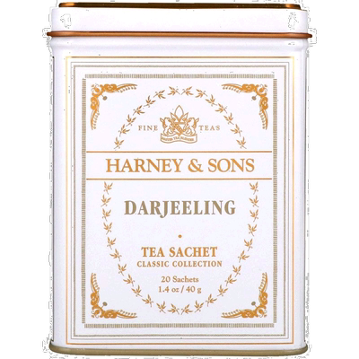 香港直发Harney & Sons大吉岭茶芬芳口感细致柔和20包40g红茶