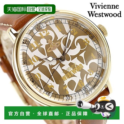 日本直邮Vivienne Westwood Cavendish 男士石英电池供电手表VV29