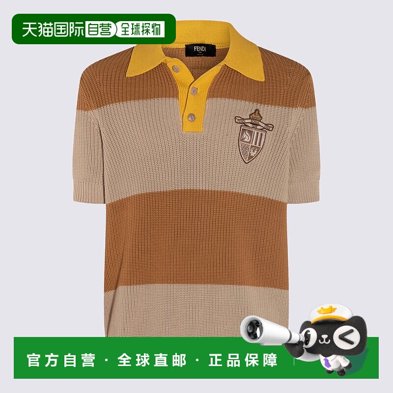 香港直邮FENDI 男士T恤 FZC370AU7SF1RWW