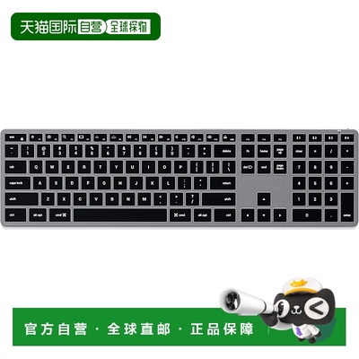 【日本直邮】Satechi Slim X3蓝牙键盘 太空灰 ST-BTSX3M