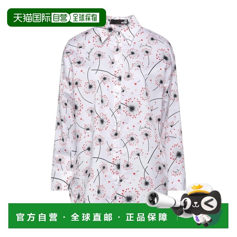1h可退 香港直邮moschino 爱莫斯奇诺 女士 Blouses 花纹衬衫,女装/女士精品,衬衫,淘宝优惠券,粉丝福利购,淘宝优惠卷