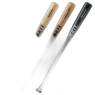 日本直邮 ZETT PROSTATUS 男孩垒球木制球棒 80CM 650 克 普通青