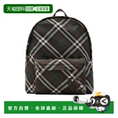 花色 香港直邮BURBERRY 格纹双肩包 81022381 SS2025 男士 双肩包