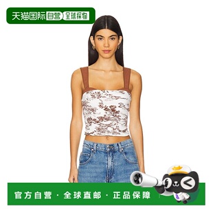 People 自由人 女士 1h可退 Tone Free 印花背心 香港直邮潮奢