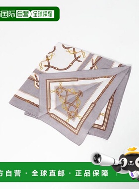 1h可退 日本直邮green label relaxing 印花方形围巾