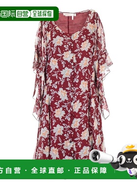 香港直邮CHLOÉ 女士连衣裙 CHC19ARO613479L0 AW2019 红色 CHLOÉ