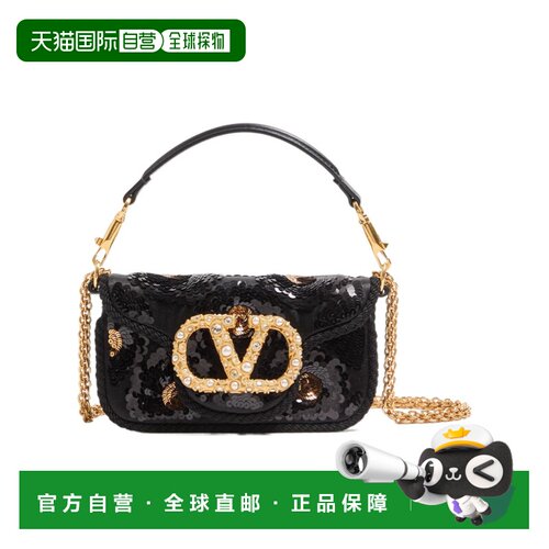 1h可退 香港直邮VALENTINO 女士手提包 WB0K53BWVAAH AW2025 黑色